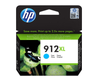 Tusz HP 912XL cyan do 825str. Instant Ink